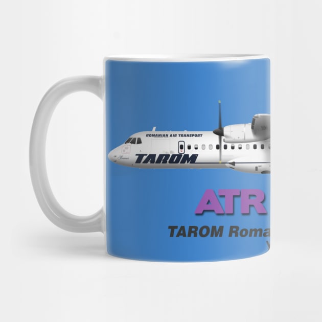 Avions de Transport Régional 72-500 - TAROM Romanian Air Transport by TheArtofFlying